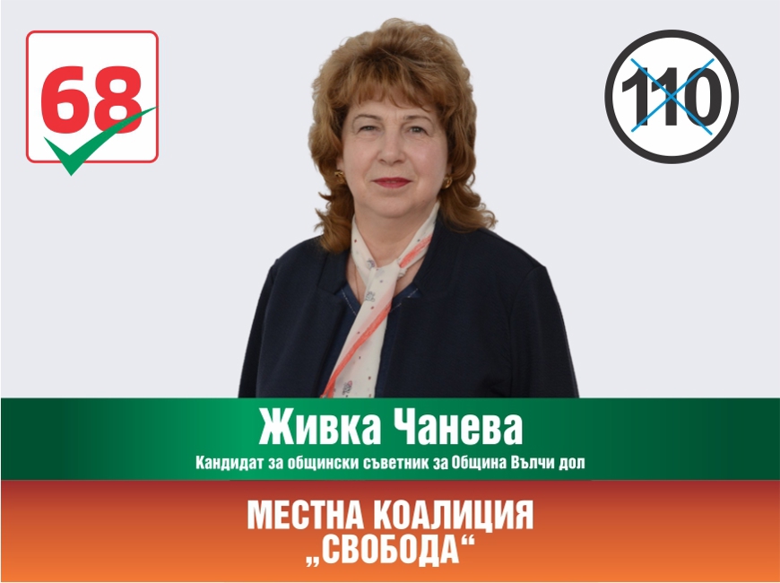  110 – Живка Великова Чанева 