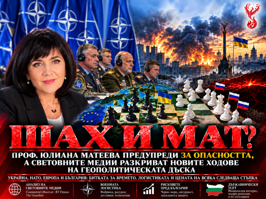 Шах и мат? Предупреждението на проф. Матеева и геополитическата битка за времето