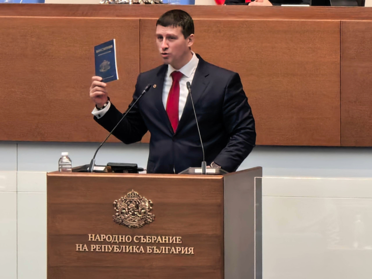 Ивелин Михайлов от трибуната на Народното събрание - 14 януари 2026 г.
