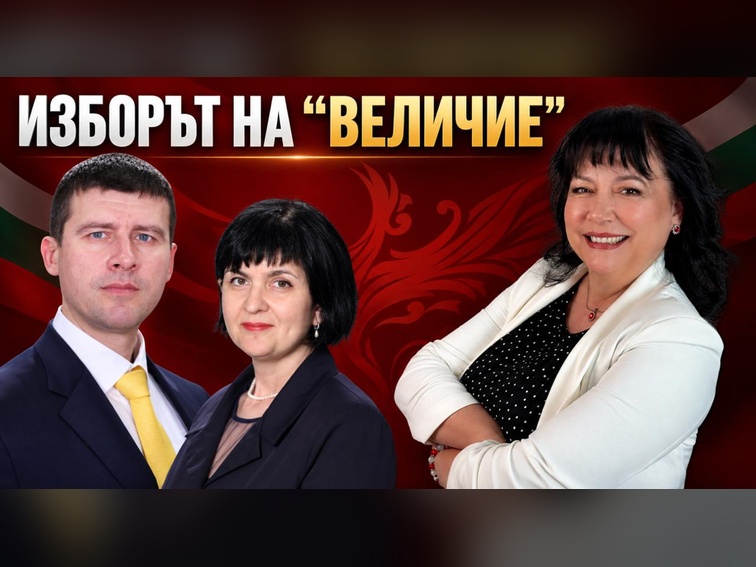 „Величие“ обяви кандидатите си за президент и вицепрезидент на България: Михайлов и Матеева