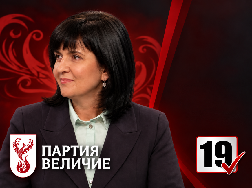 Проф. Юлиана Матеева: Политическа партия „Величие“ е алтернативата срещу едноличната власт